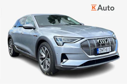 harmaa Audi e-tron 2020 kuva 1.