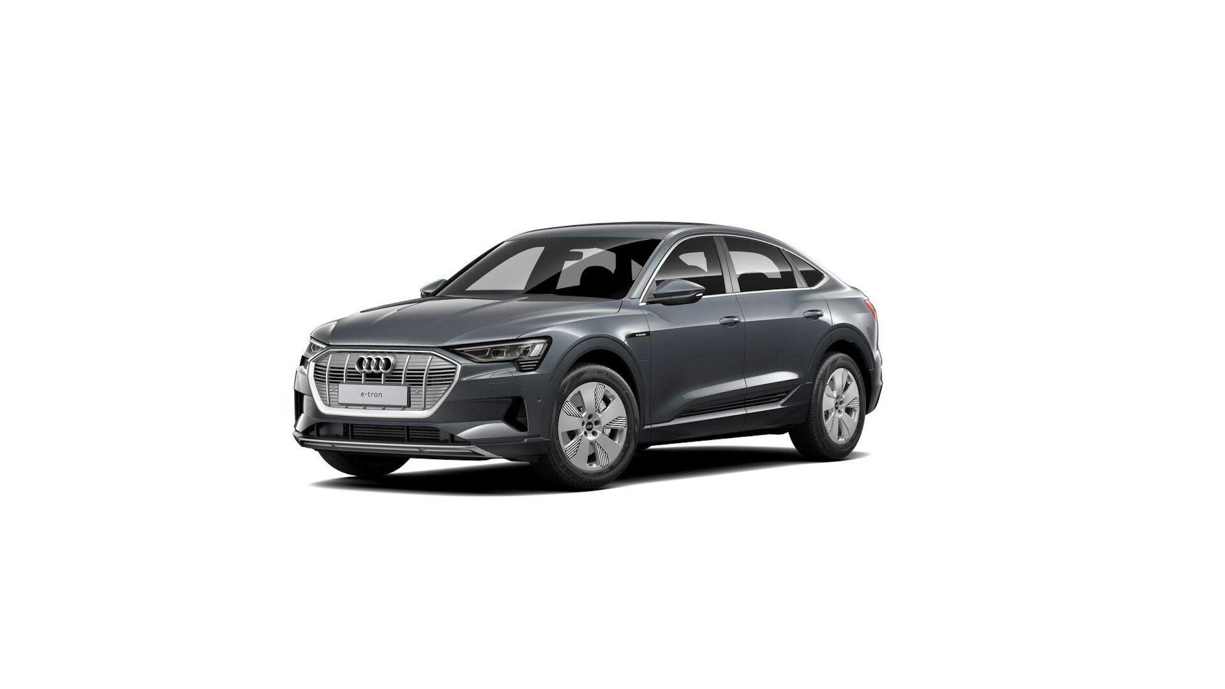 harmaa Audi e-tron 2021 kuva 1.