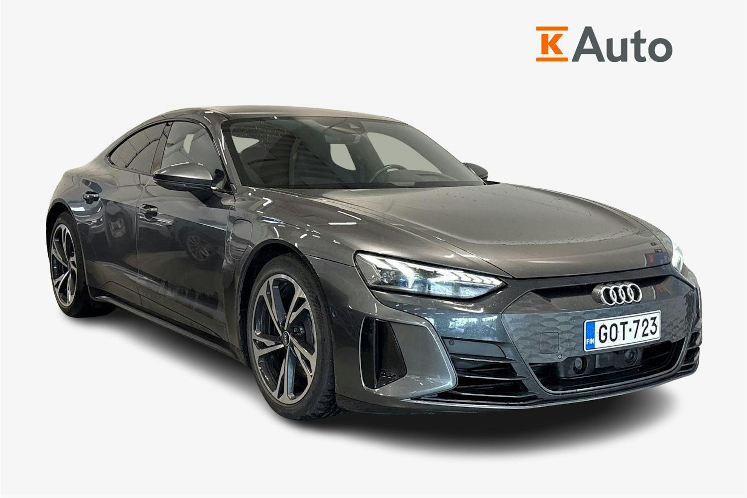 harmaa Audi e-tron 2021 kuva 1.