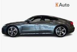 harmaa Audi e-tron GT 2021 kuva 6.