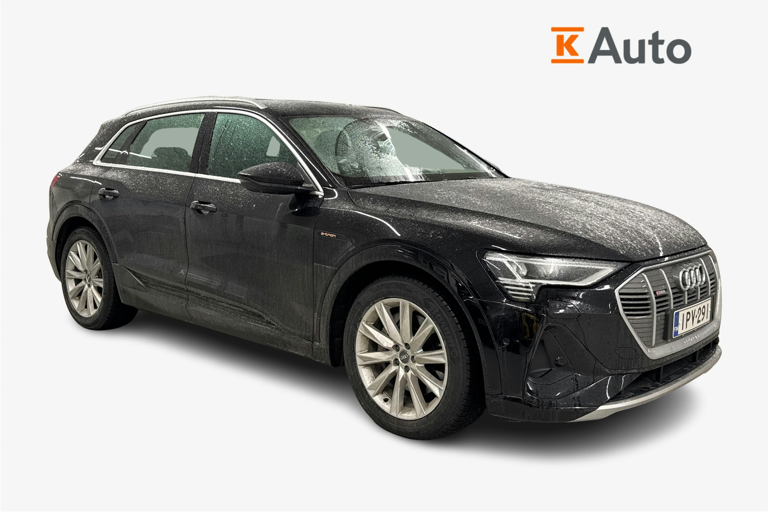 Musta Audi e-tron 2021 kuva 1.