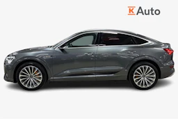 harmaa Audi e-tron 2020 kuva 5.