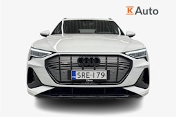 valkoinen Audi e-tron 2021 kuva 5.
