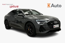 harmaa Audi e-tron 2022 kuva 1.