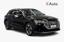 musta Audi e-tron 2022 kuva 1.