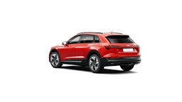 punainen Audi e-tron 2022 kuva 4.