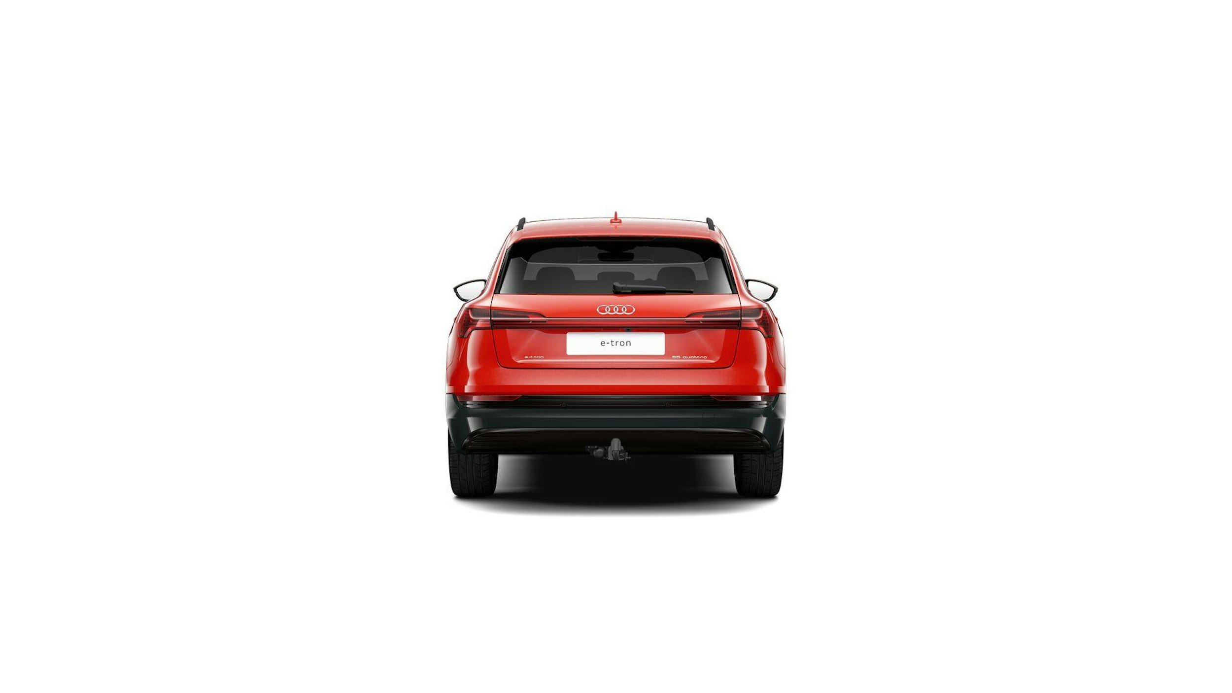 punainen Audi e-tron 2022 kuva 5.