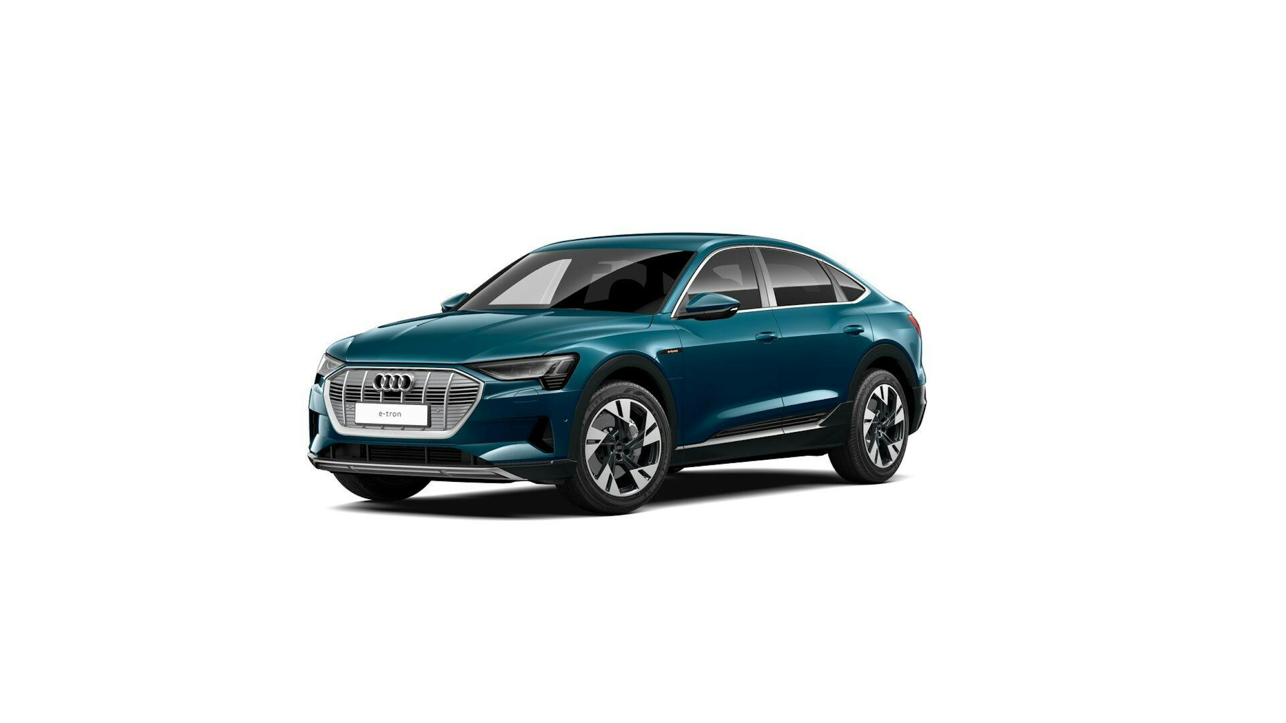 sininen Audi e-tron 2022 kuva 1.