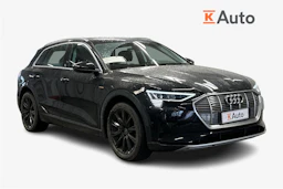 musta Audi e-tron 2022 kuva 1.