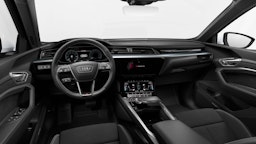 valkoinen Audi e-tron 2022 kuva 8.