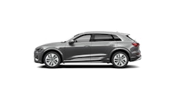 harmaa Audi e-tron 2022 kuva 3.