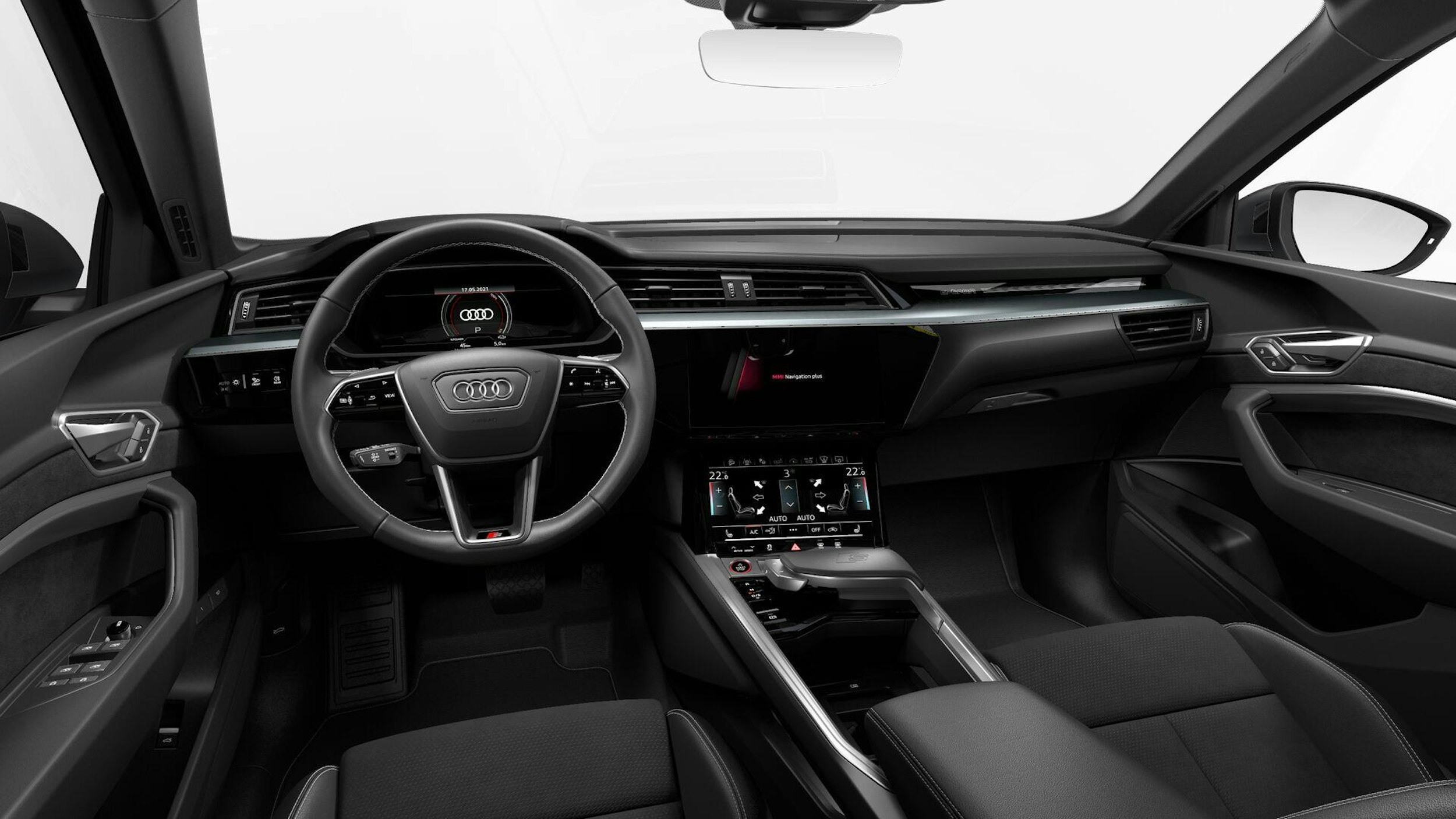 harmaa Audi e-tron 2022 kuva 7.