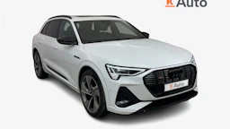 met. valkoinen Audi e-tron 2022 kuva 1.