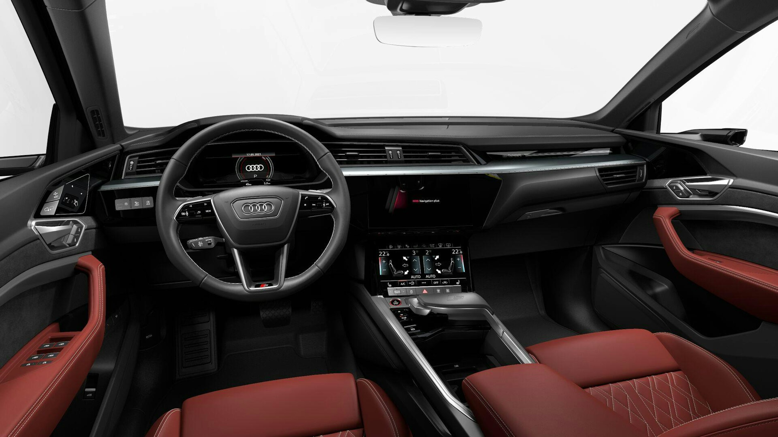 musta Audi e-tron 2022 kuva 8.