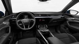 sininen Audi e-tron 2022 kuva 8.
