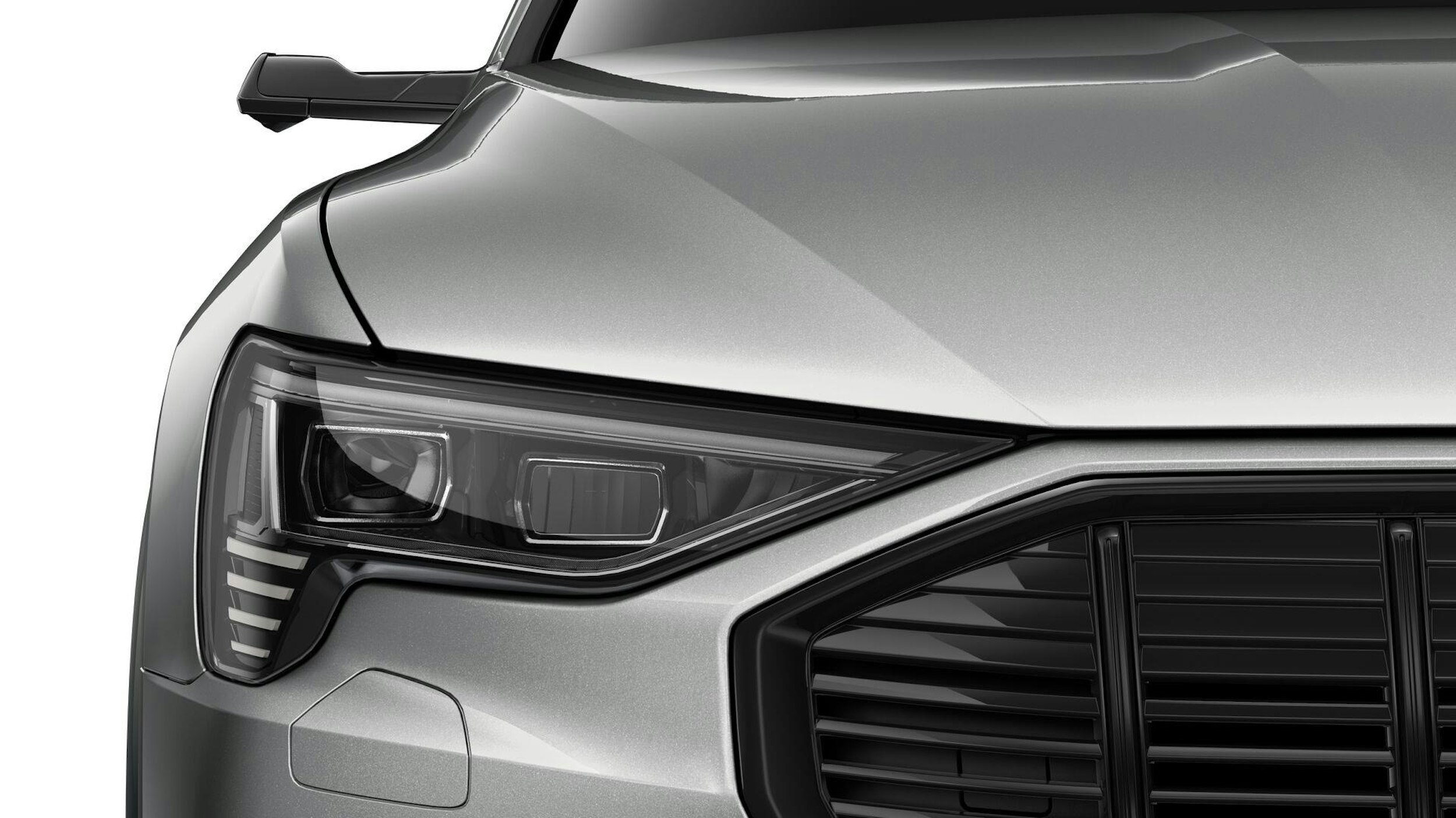 harmaa Audi e-tron 2022 kuva 6.