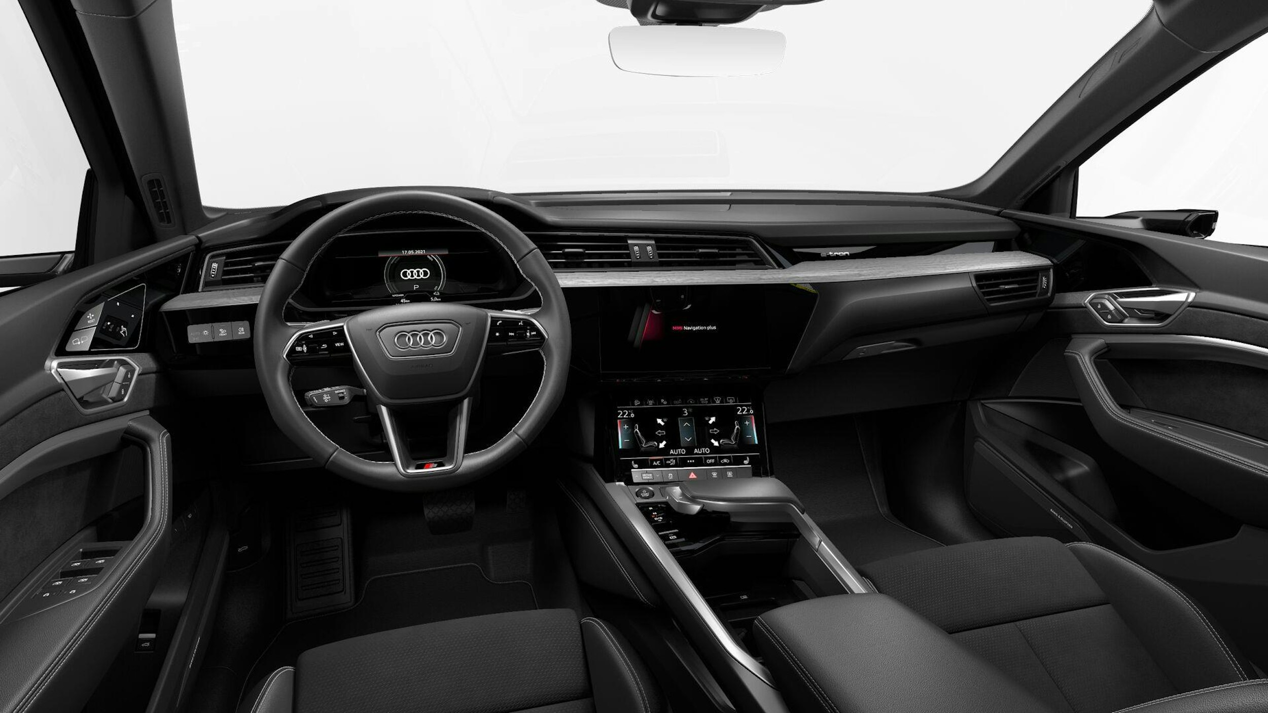 harmaa Audi e-tron 2022 kuva 7.