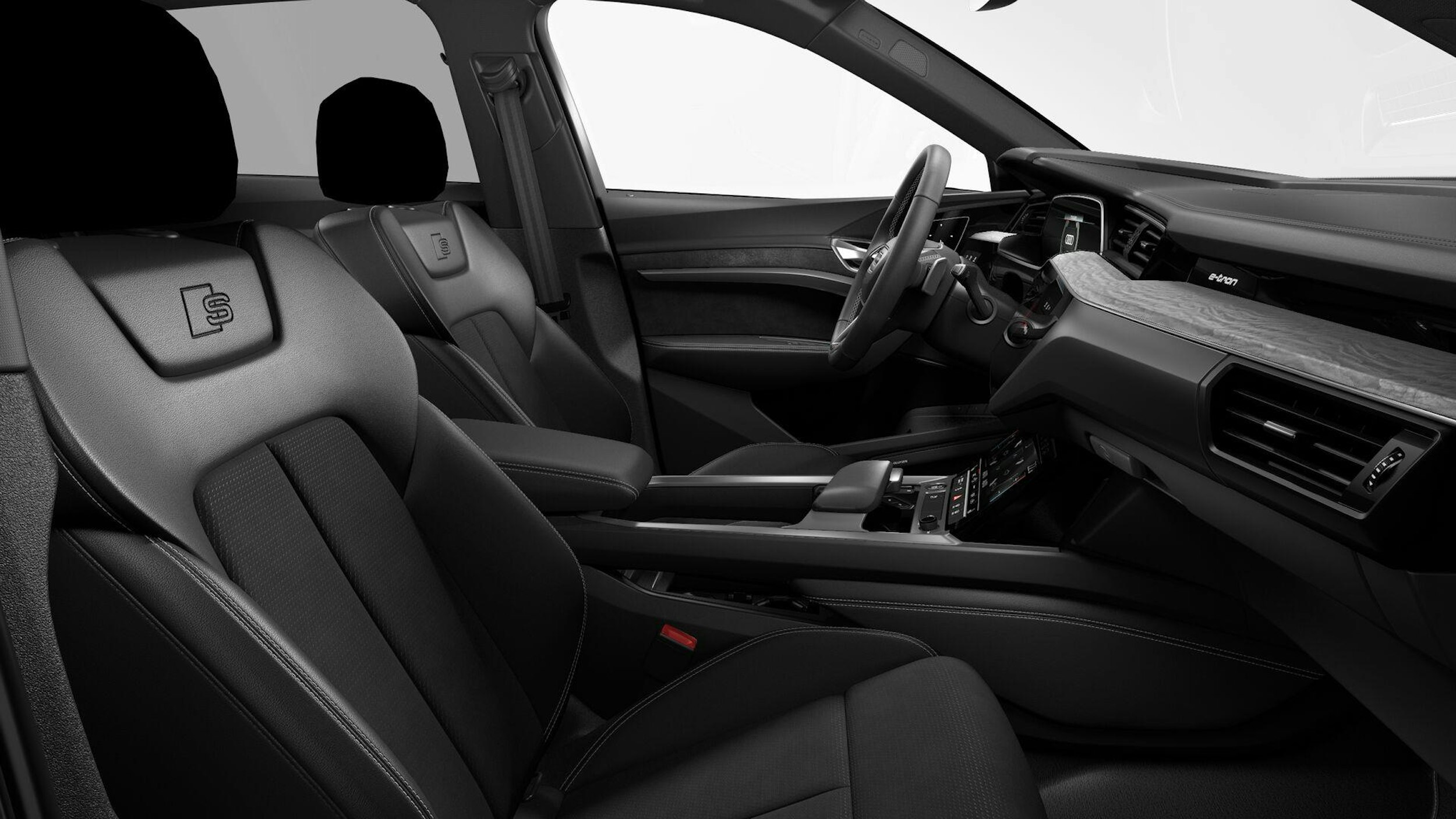 harmaa Audi e-tron 2022 kuva 8.