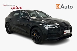 musta Audi e-tron 2022 kuva 1.