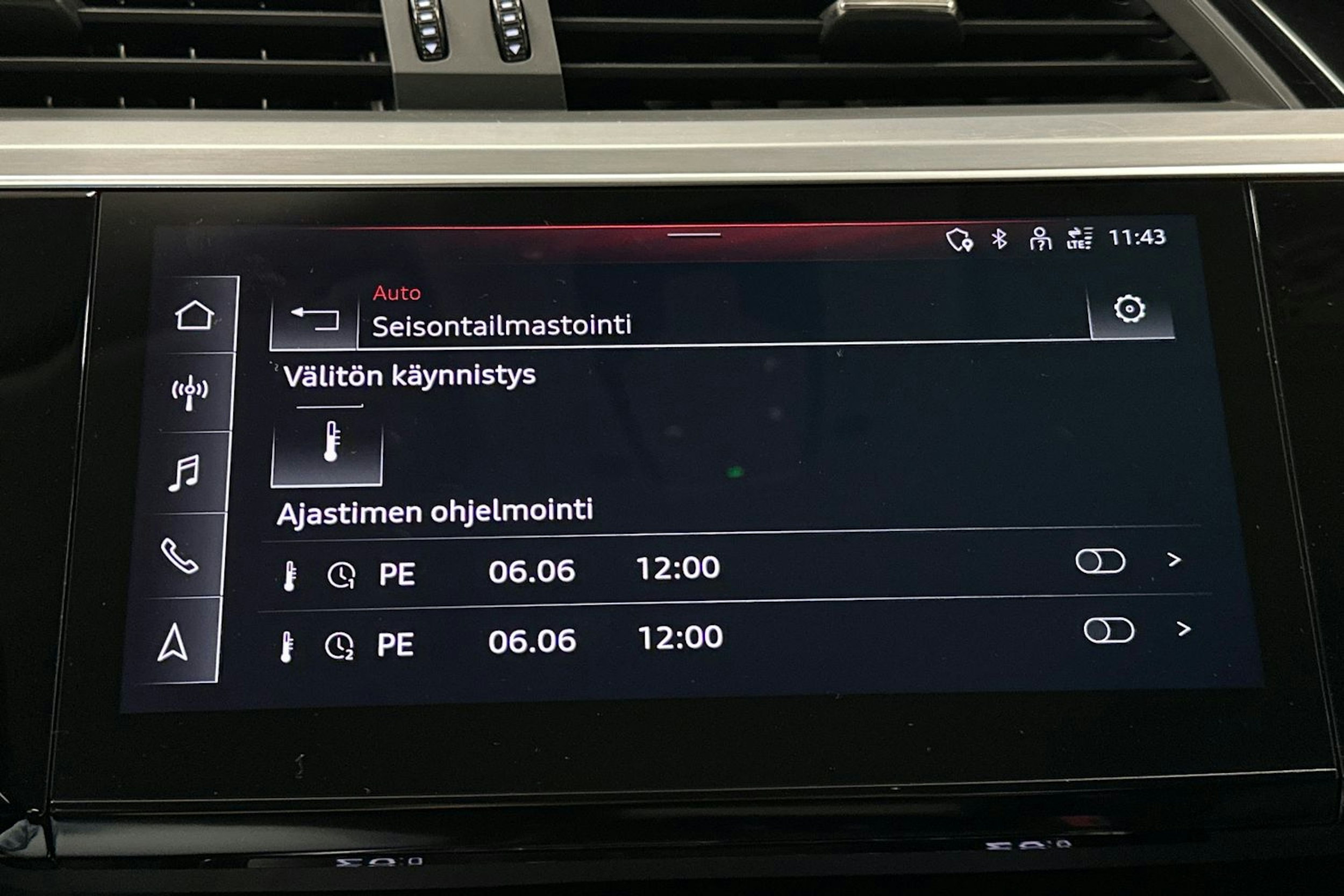musta Audi e-tron 2022 kuva 30.