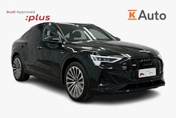 musta Audi e-tron 2022 kuva 1.