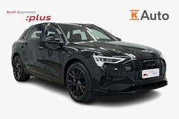 musta Audi e-tron 2022 kuva 1.