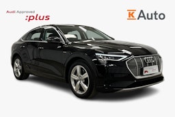 musta Audi e-tron 2022 kuva 1.