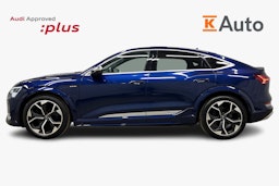 sininen Audi e-tron 2022 kuva 6.