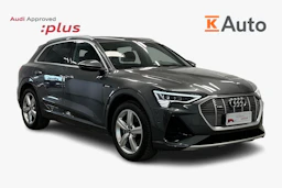 harmaa Audi e-tron 2022 kuva 1.