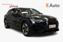musta Audi e-tron 2022 kuva 1.