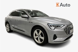met. harmaa Audi e-tron 2022 kuva 1.