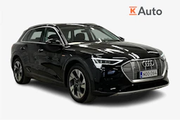 musta Audi e-tron 2022 kuva 1.