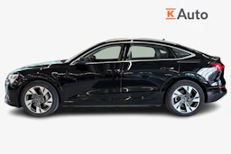 musta Audi e-tron 2022 kuva 5.