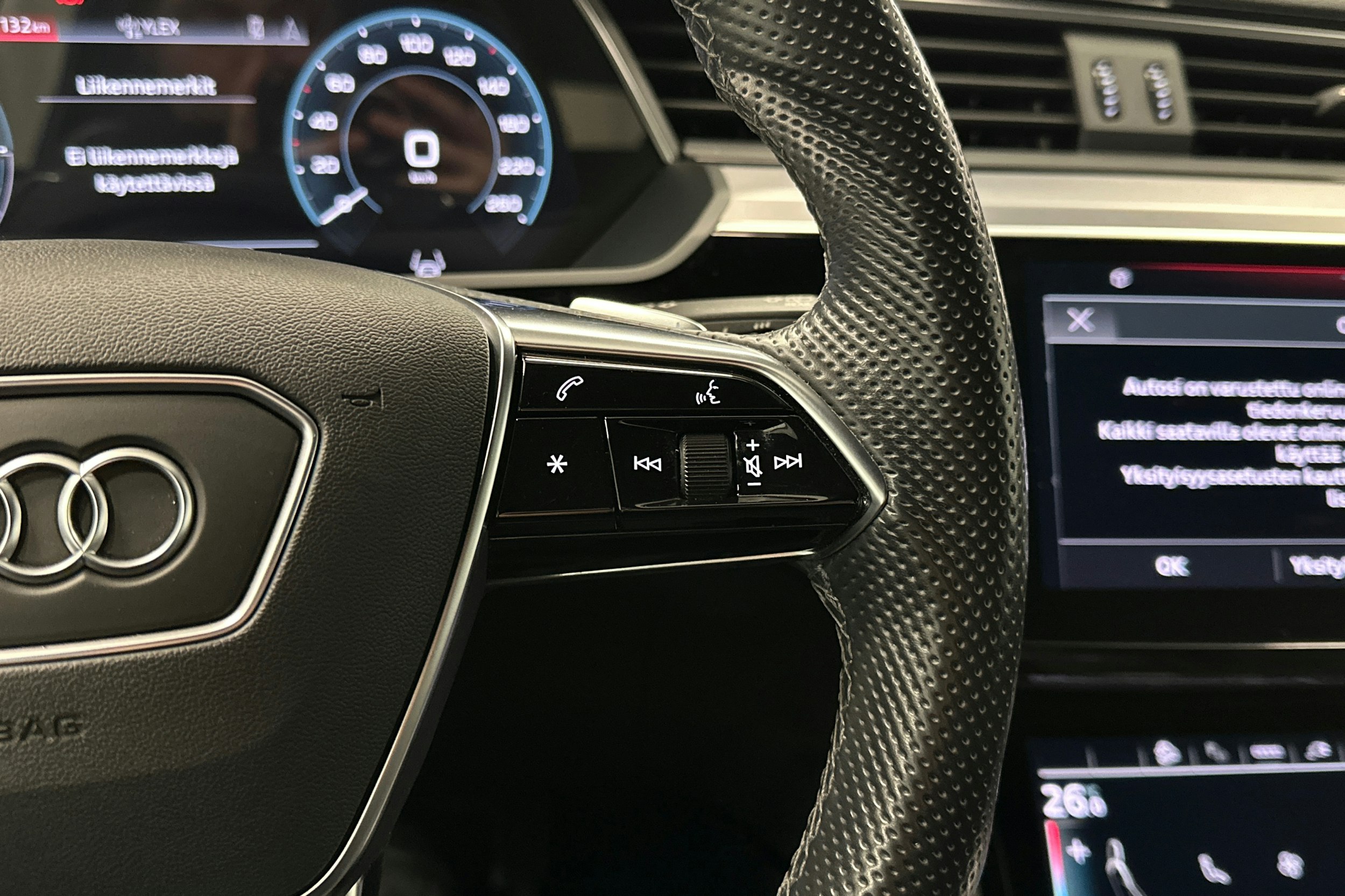 harmaa Audi e-tron 2022 kuva 22.