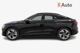 musta Audi e-tron 2022 kuva 5.