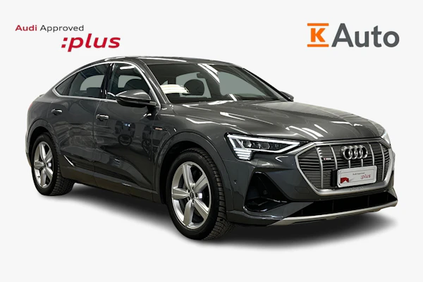 Audi e-tron Sportback S line 55 quattro | Audi jatkotakuu 5-vuotta / 100 000km | Audi Approved :plus 24kk/40tkm