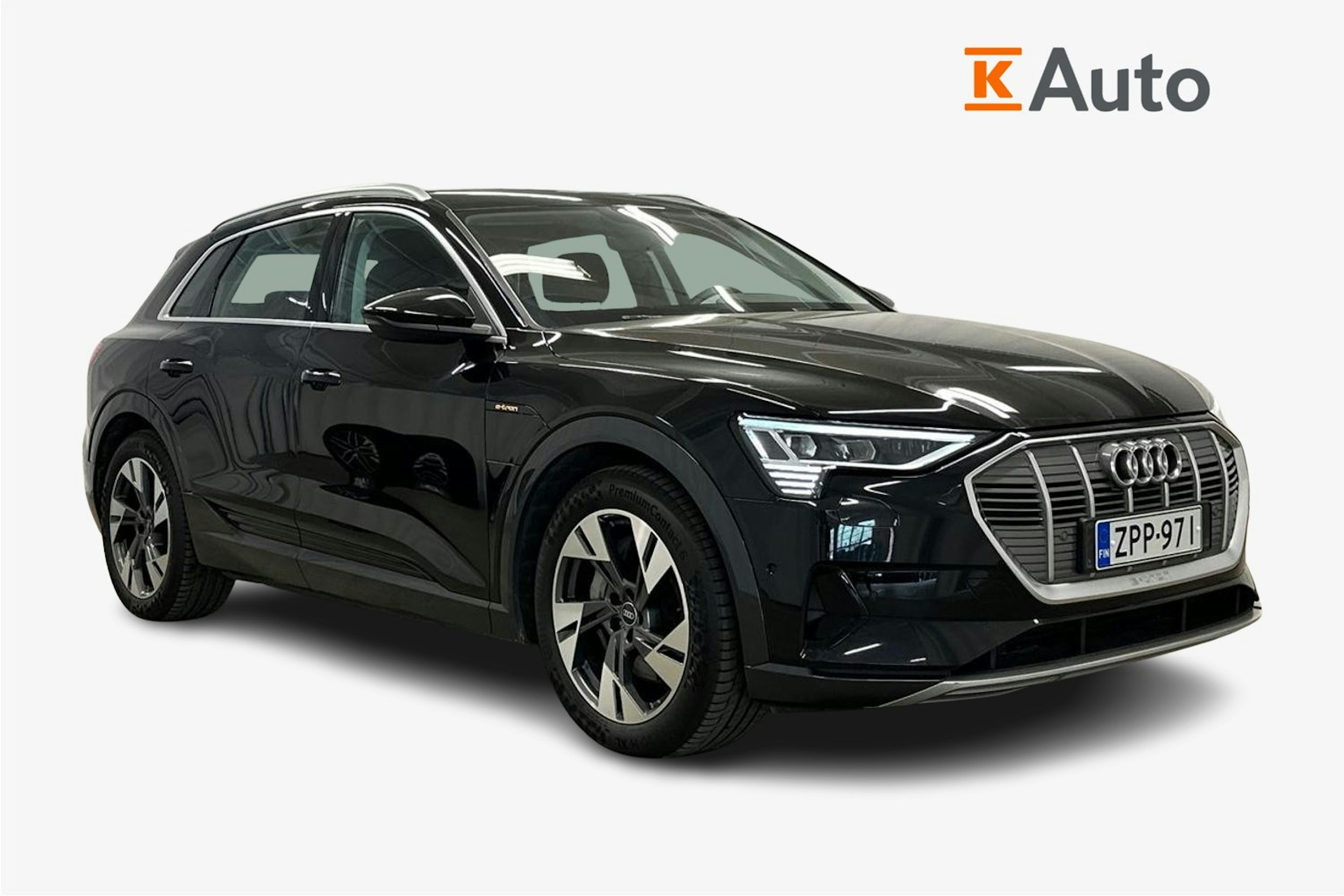musta Audi e-tron 2022 kuva 1.