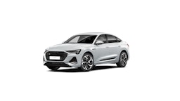 valkoinen Audi e-tron 2023 kuva 1.