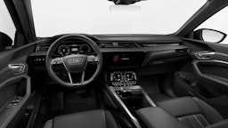musta Audi e-tron 2023 kuva 8.