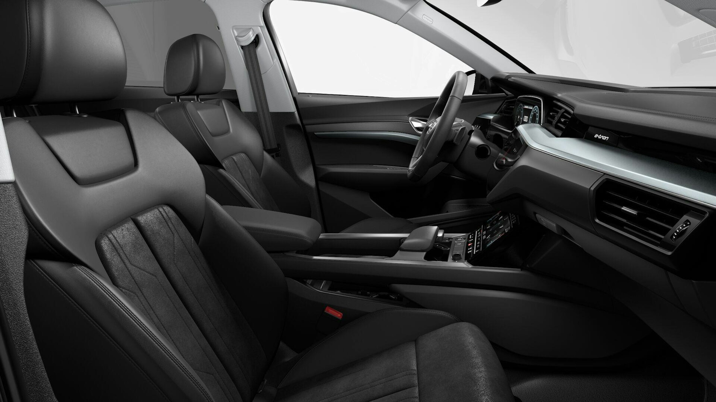 musta Audi e-tron 2023 kuva 7.