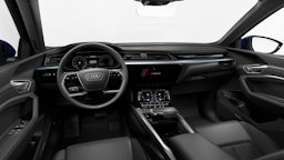 sininen Audi e-tron 2023 kuva 7.