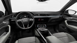 harmaa Audi e-tron 2023 kuva 8.