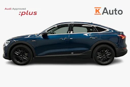 sininen Audi e-tron 2023 kuva 5.