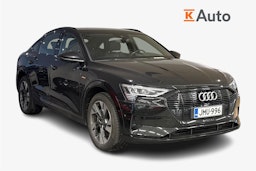musta Audi e-tron 2023 kuva 1.