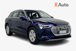 sininen Audi e-tron 2023 kuva 1.