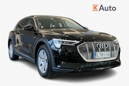 musta Audi e-tron 2023 kuva 1.