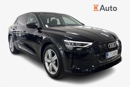 musta Audi e-tron 2023 kuva 1.