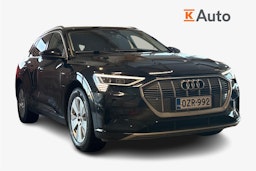 musta Audi e-tron 2023 kuva 1.