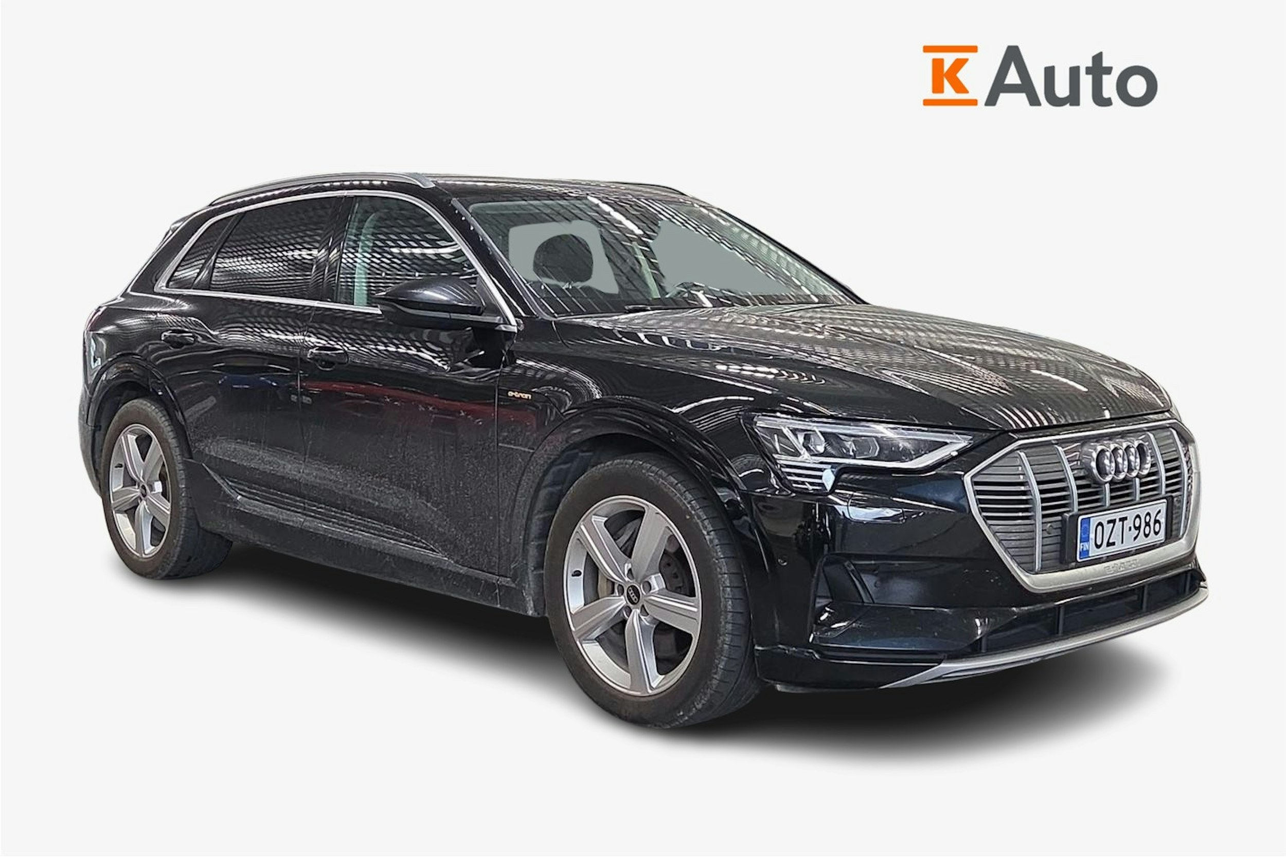 musta Audi e-tron 2023 kuva 1.
