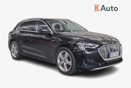 musta Audi e-tron 2023 kuva 1.